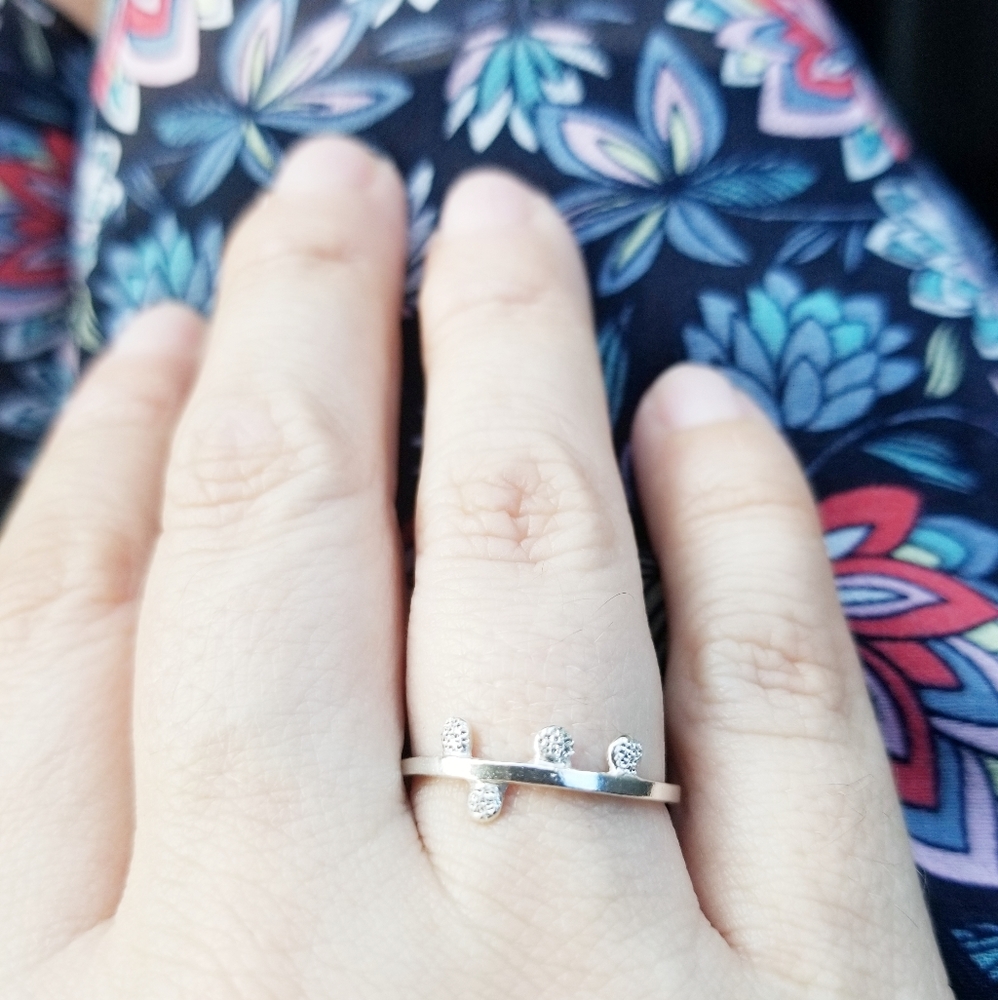 Christina Kober Diamond Dusted Small Steps Ring